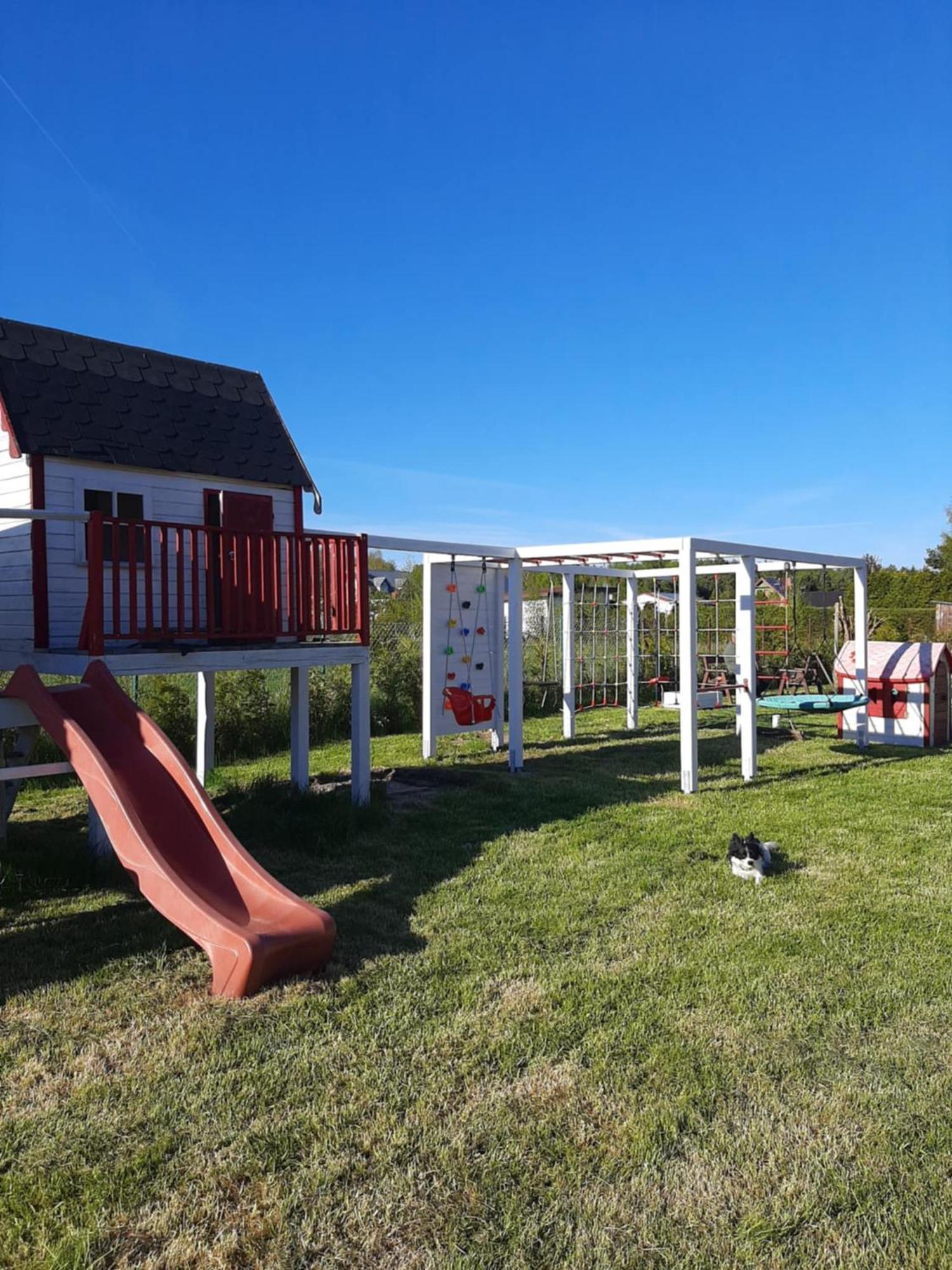 Osada Szwedzka Domek Plus Rusinowo  Exterior foto